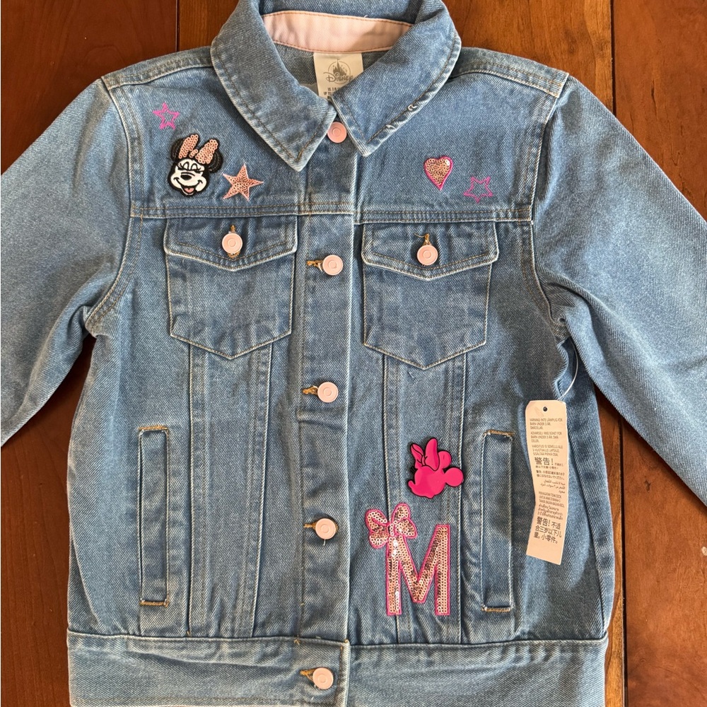 NEW! Disney Minnie Mouse Denim Jacket
